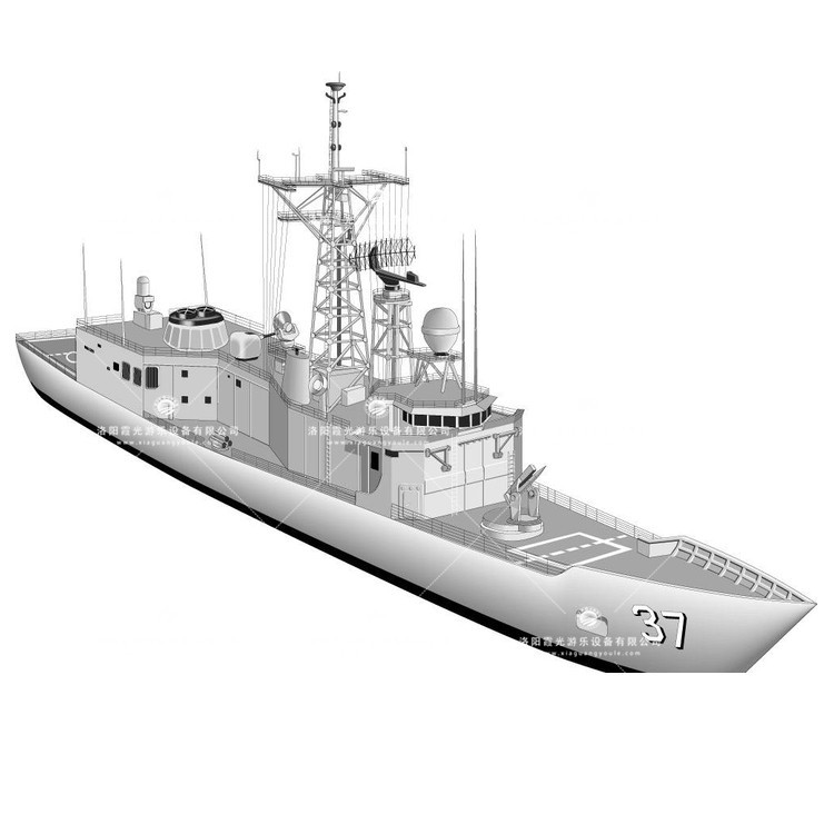 岷县充气侦查船模型